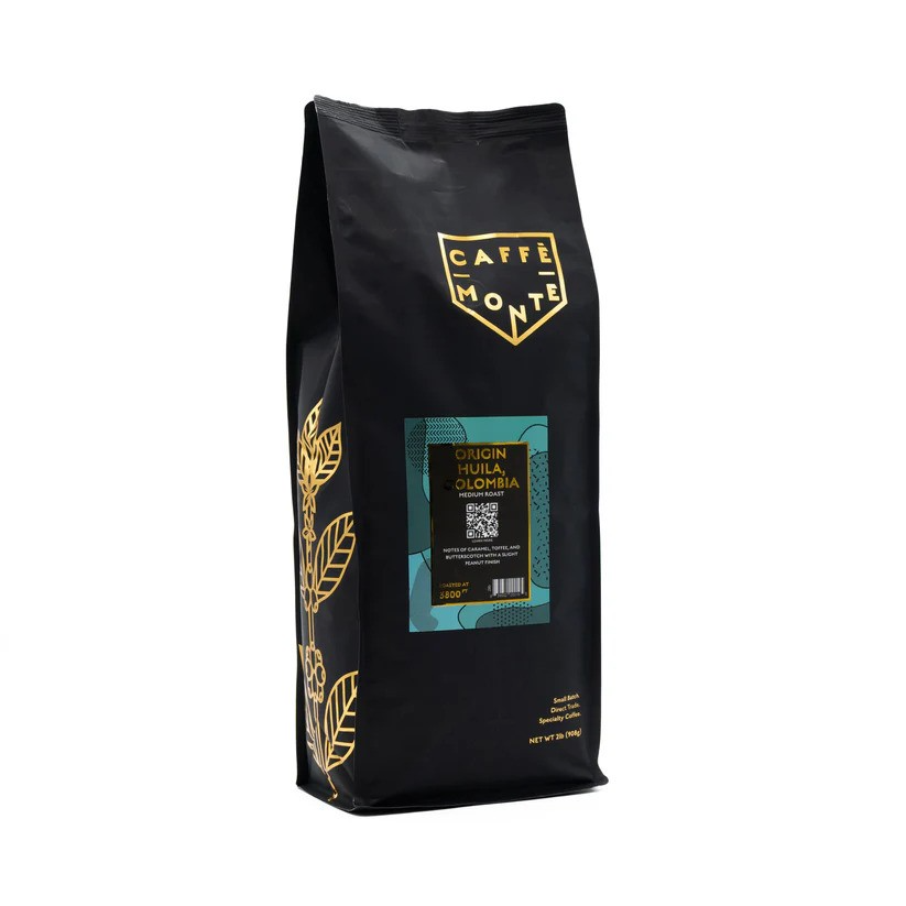 Caffé Monte Origin Huila Colombia Coffee Beans