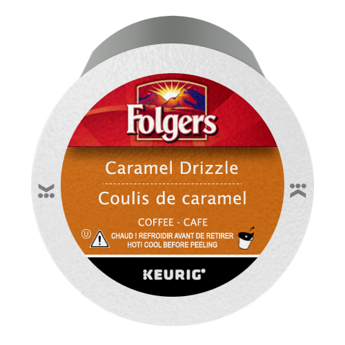 Folgers Caramel Drizzle K Cups 24