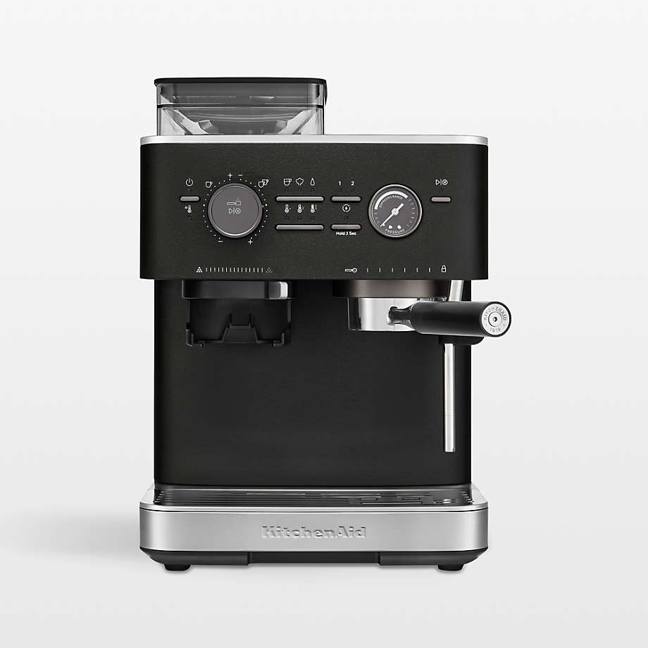 KitchenAid Semi Automatic Espresso Machine with Burr Grinder Beanwise