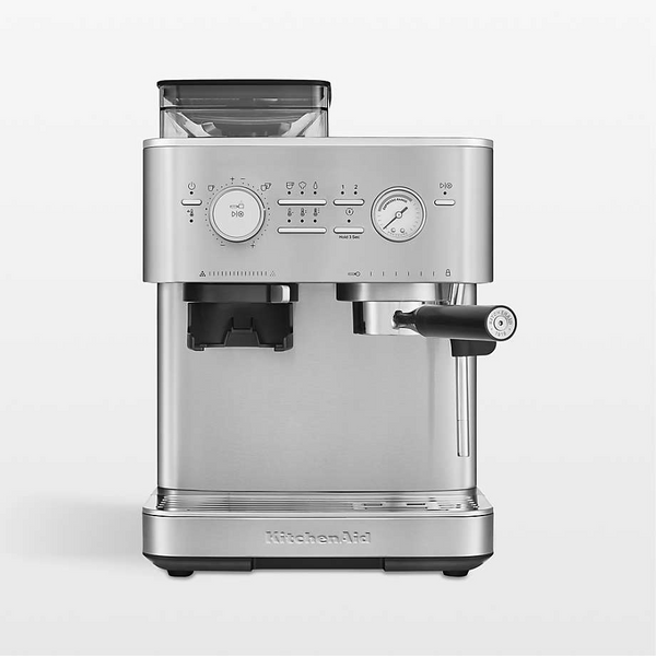 KitchenAid Semi Automatic Espresso Machine with Burr Grinder Beanwise