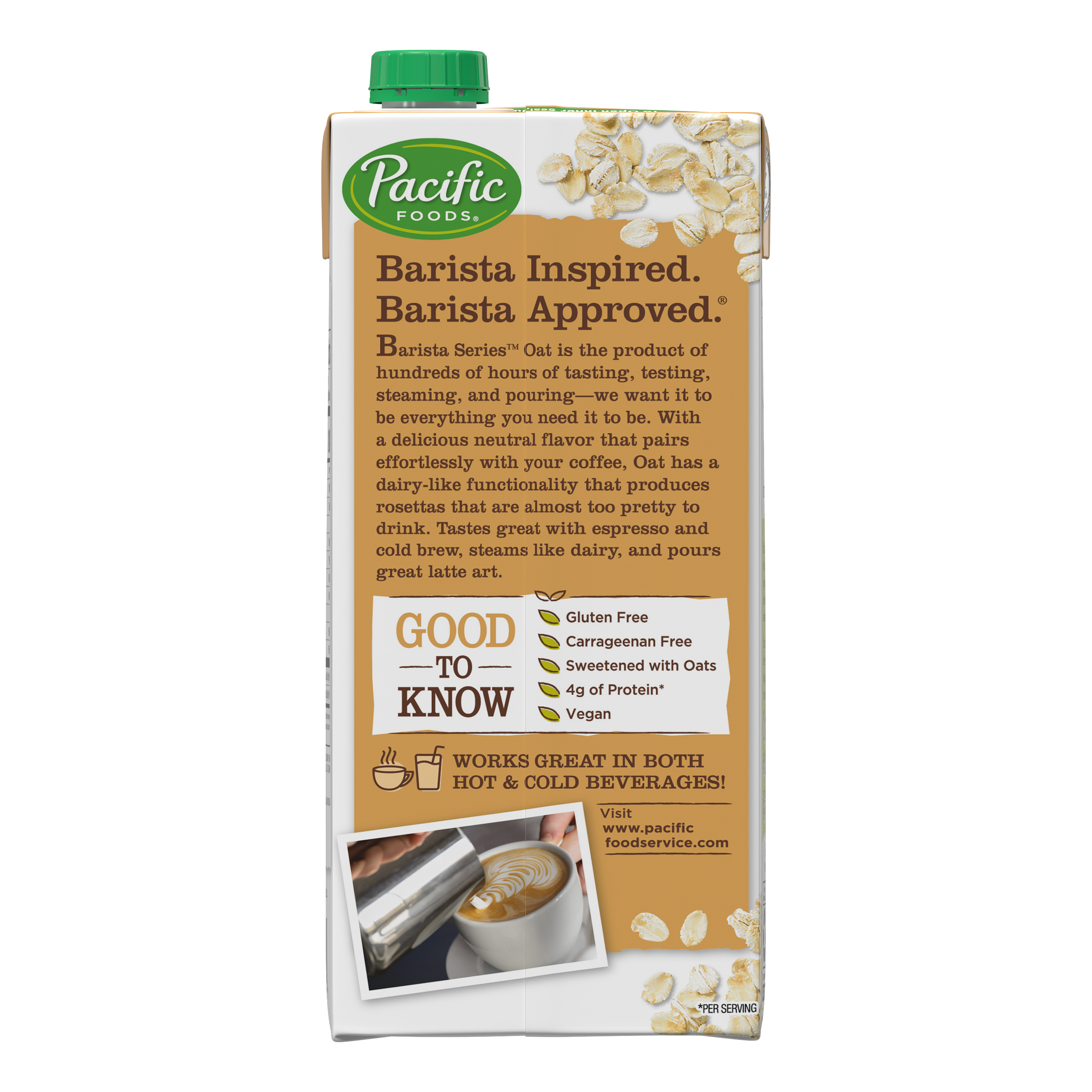 Pacific Foods Barista Series Oat Beverage (946ml)