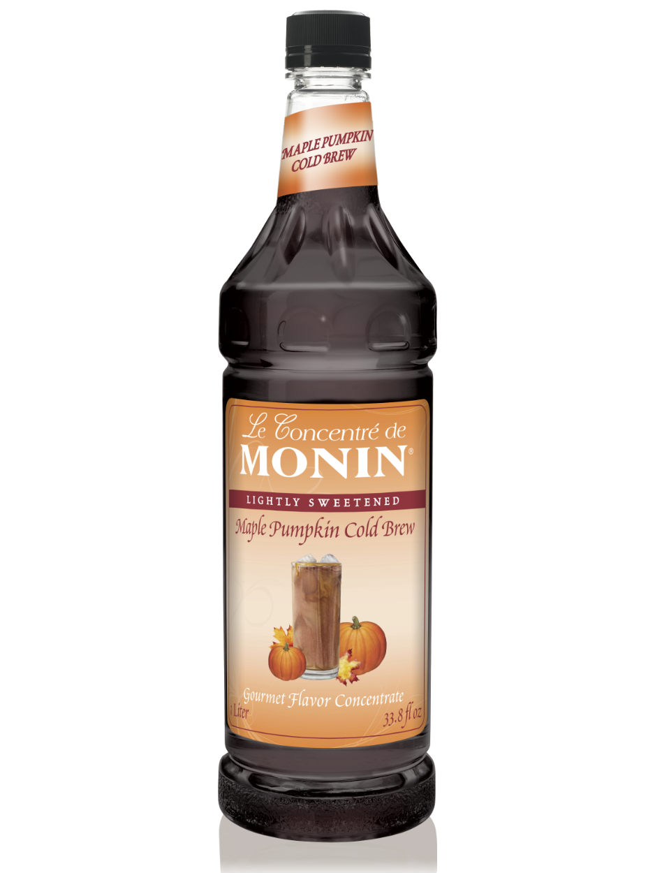 Monin Maple Pumpkin Cold Brew Coffee Concentrate