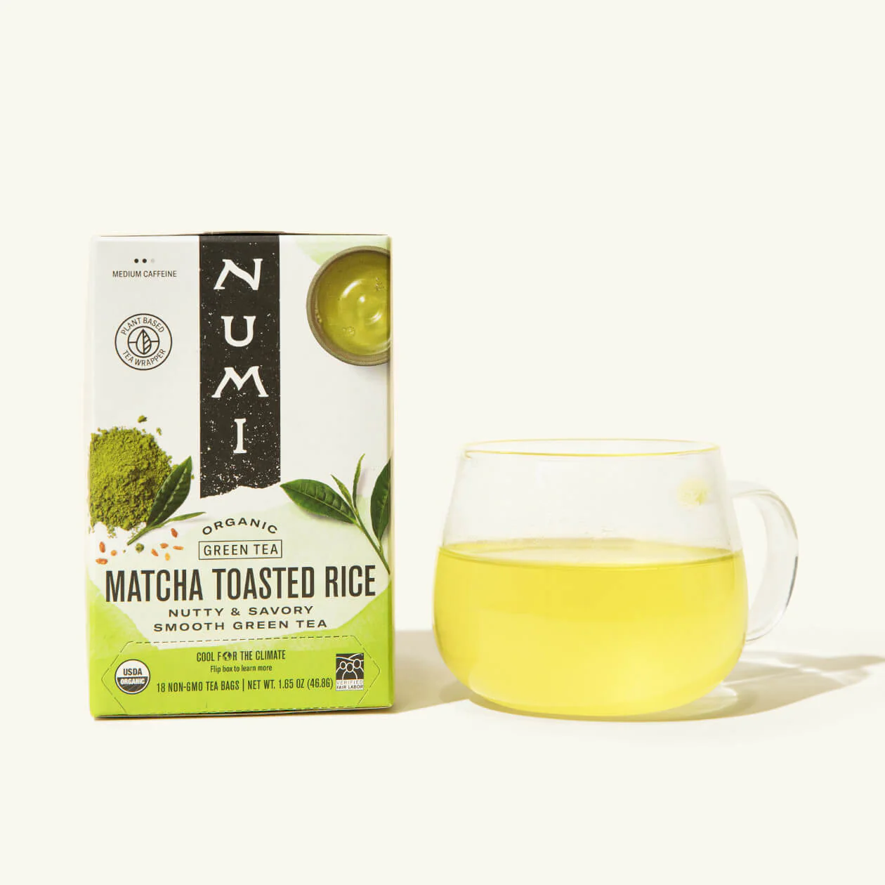 Numi Matcha Toasted Rice Tea Bags (18)