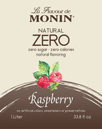 Monin Natural Zero Raspberry