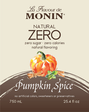 Monin Natural Zero Pumpkin Spice