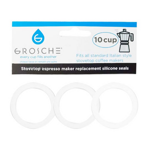Grosche Milano Silicon Replacement Gaskets (10 Cup)
