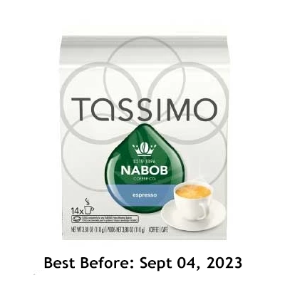 Tassimo Nabob Espresso (14) SALE