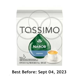 Tassimo Nabob Espresso (14) SALE