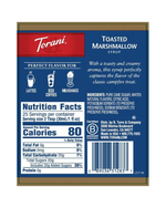 Torani Toasted Marshmallow Syrup (750ml)