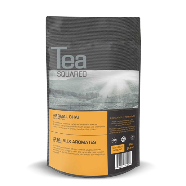 Tea Squared Herbal Chai Loose Leaf Tea (80g)