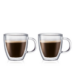 Bodum Bistro Double Wall Espresso Cup (5oz - set of 2)
