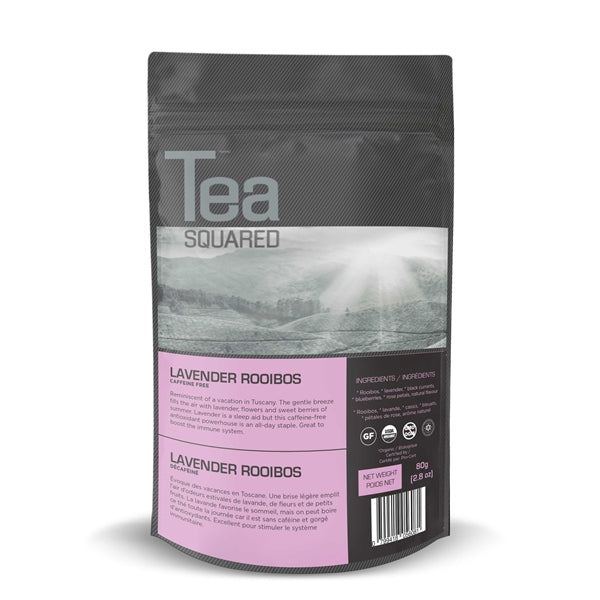 Tea Squared Lavender Rooibos Loose Leaf Tea (80g)