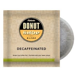 Donut Shop Blend <span style="color:green;">DECAF</span> 16 - 100% Compostable Pods