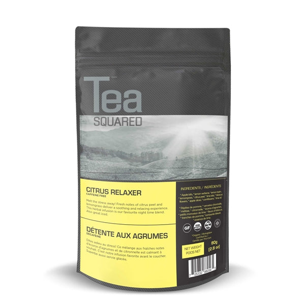 Tea Squared Citrus Relaxer Loose Leaf Tea (80g)