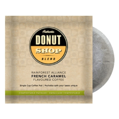 Donut Shop Blend French Caramel 16 - 100% Compostable Pods
