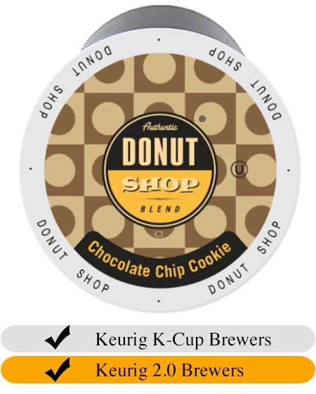 Donut Shop Chocolate Chip Cookie Coffee Cups (24)