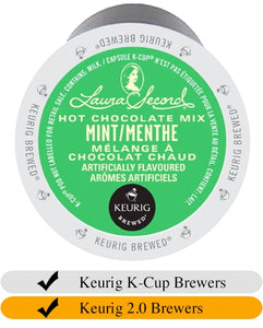 Laura Secord Mint Hot Chocolate K-Cups x 24