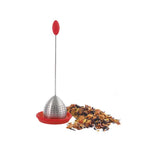 Grosche Tulip Loose Leaf Tea Infuser (Red)