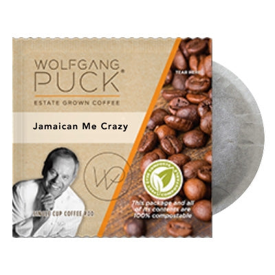Wolfgang Puck Jamaican Me Crazy 18 - 100% Compostable Pods