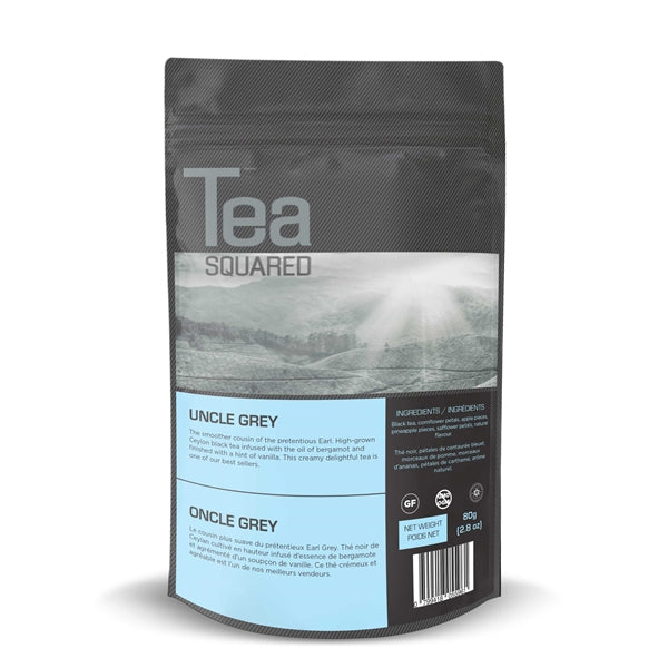 Tea Squared Uncle Grey Loose Leaf Tea (80g)