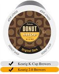 Donut Shop Original Dark Coffee Cups x 24