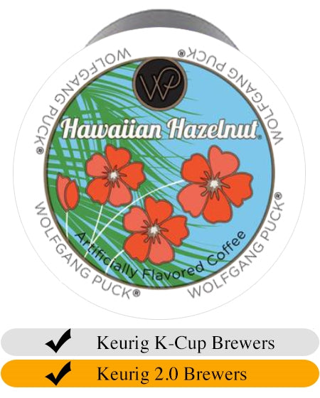 Wolfgang Puck Hawaiian Hazelnut Keurig Cups (24)