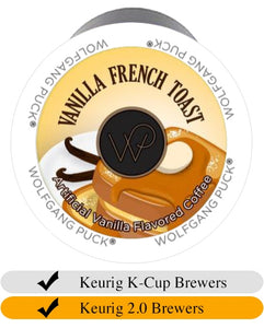 Wolfgang Puck Vanilla French Toast Keurig Cups (24)