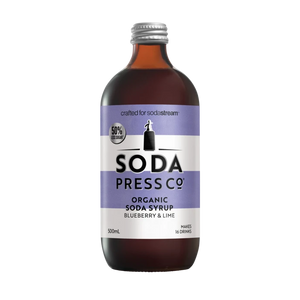 Soda Press CO. Blueberry and Lime