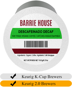 Barrie House Descafeinado DECAF Coffee Cups (24)