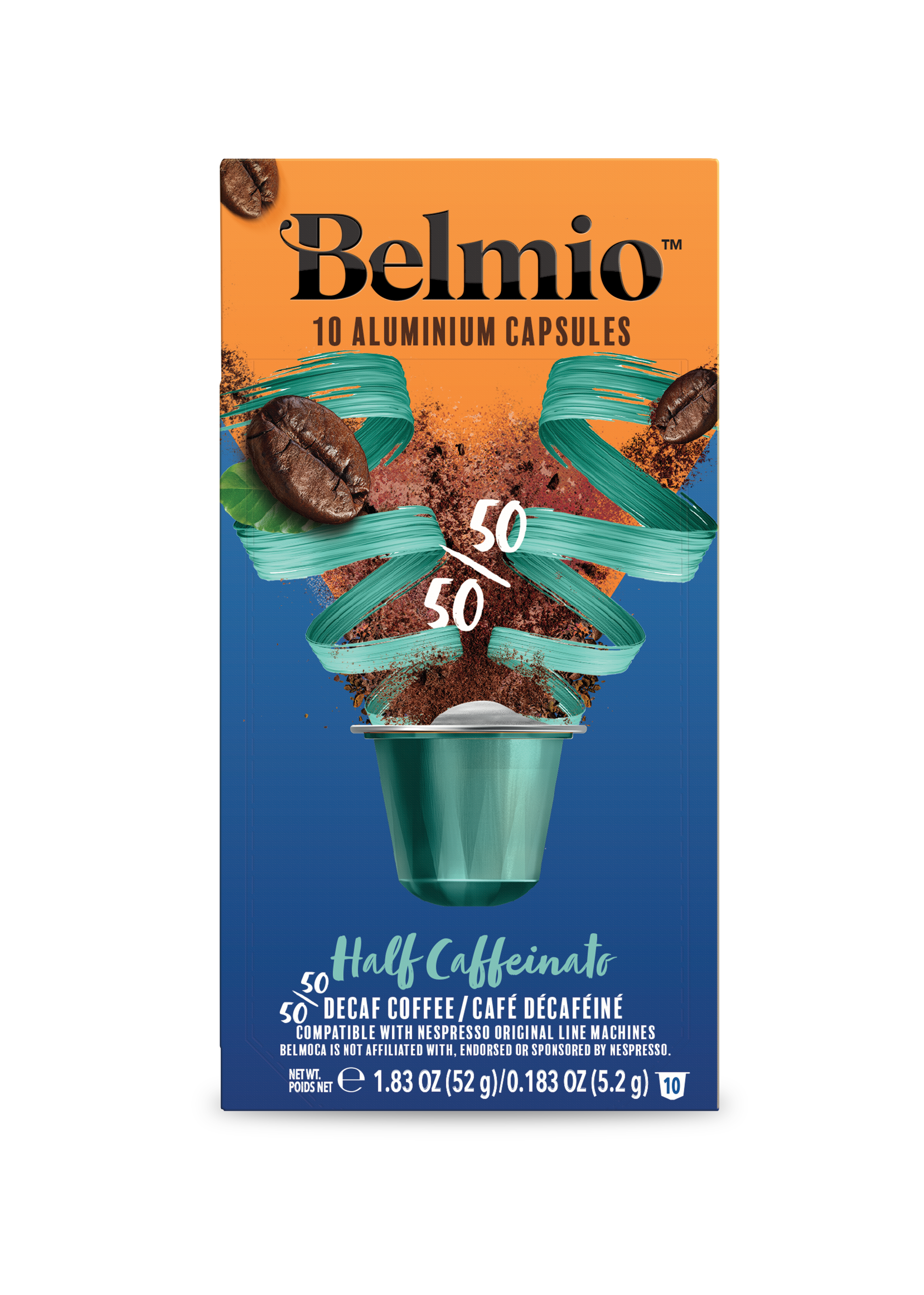 Nespresso sales half caffeinato