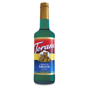 Torani Creme De Menthe Syrup (750 ml)
