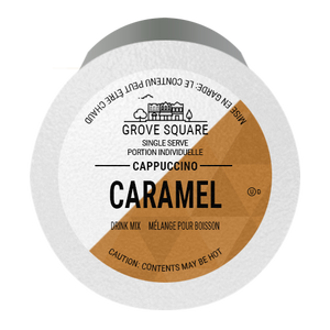 Grove square cappuccino caramel hot sale