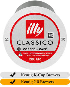 Illy Classico Medium Roast Coffee K-Cup® Pods (10)