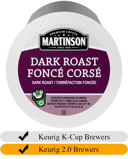 Martinson Dark Roast Coffee Cups (24)