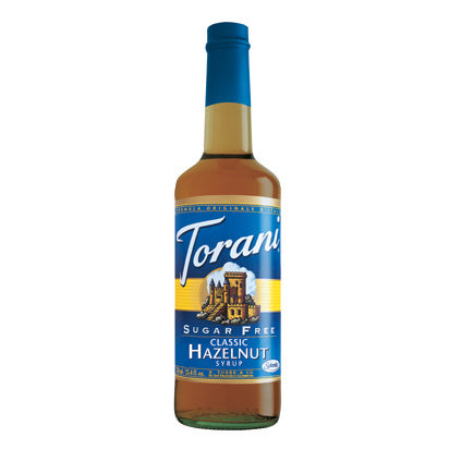 Torani Sugar Free Hazelnut Syrup (750 ml)