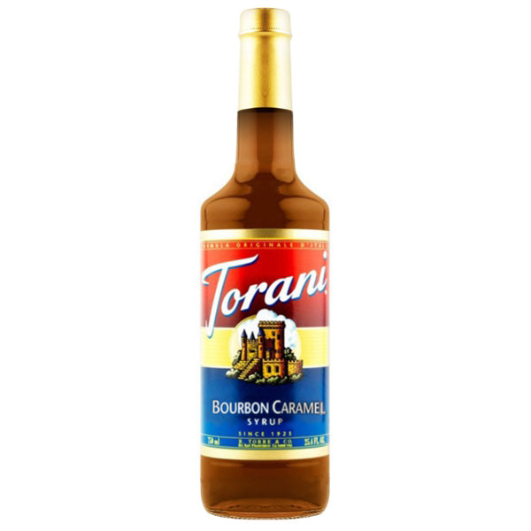 Torani Bourbon Caramel Syrup (750ml)