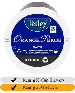 Tetley Orange Pekoe Tea K-Cups (24)
