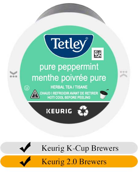 Tetley Pure Peppermint Tea K-Cups (24)