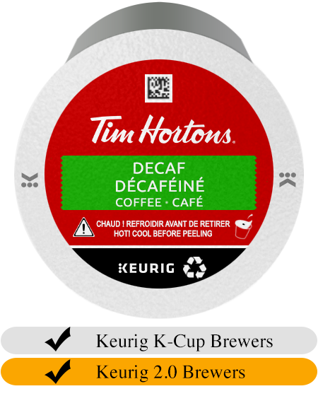 Tim Hortons DECAF K-Cups® (24)