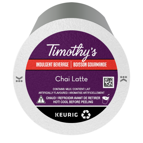 Timothy's Chai Latte K-Cup® Pods (24)
