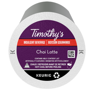 Timothy's Chai Latte K-Cup® Pods (24)