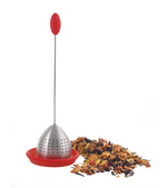 Grosche Tulip Loose Leaf Tea Infuser (Red)