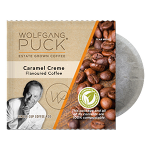Wolfgang Puck Caramel Creme 100% Compostable Pods (18)