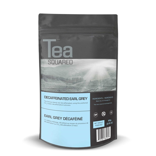 Tea Squared Decaffeinated Earl Grey Loose Leaf Tea (80g)