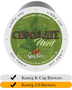 Guy Fieri Chocolate Mint Coffee Cups x 24