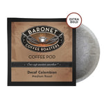 Baronet Extra Bold Decaf Colombian Pods (12g)