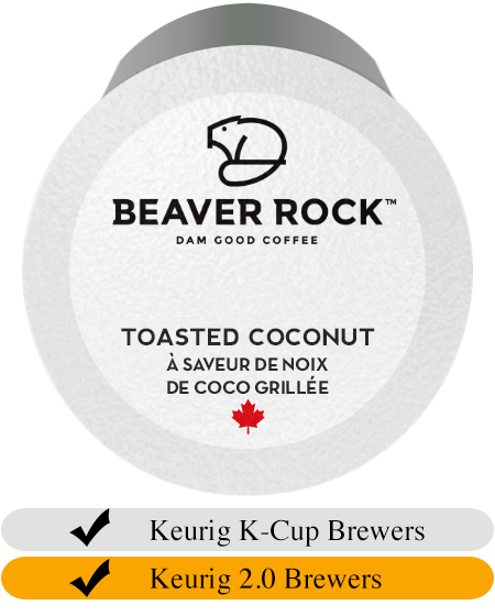 Beaver Rock Toasted Coconut Coffee Cups (25)