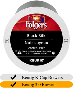 Folgers Black Silk K-Cup® Pods (24)