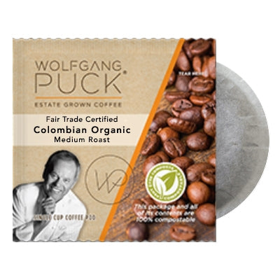 Wolfgang Puck Colombian 100% Compostable Pods (18)