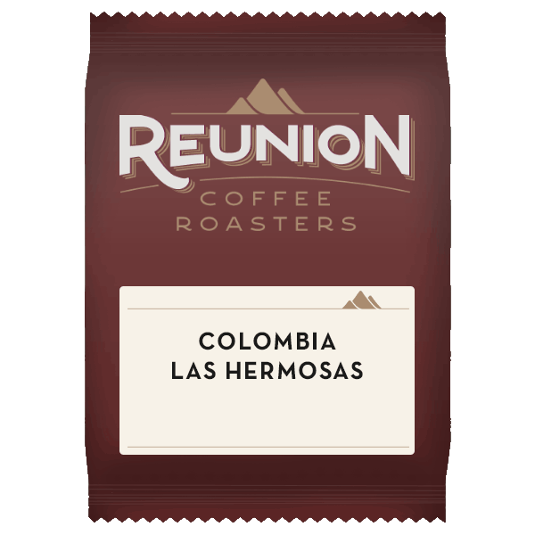 Reunion Coffee Roasters Colombia Las Hermosas Coffee (2.5oz)